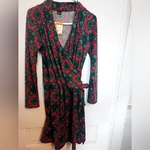 Jedzebel Womans Wrap Dress Sz Small